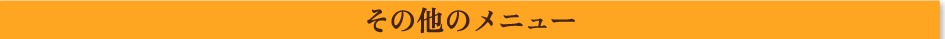 その他のメニュー